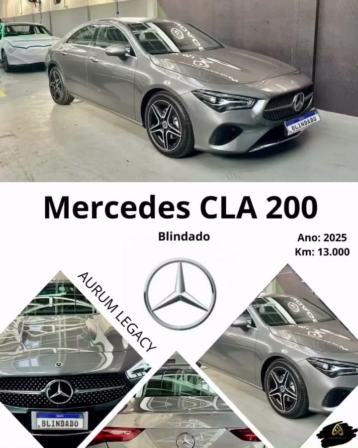 Mercedes-Benz CLA 200 Blindado 2025
